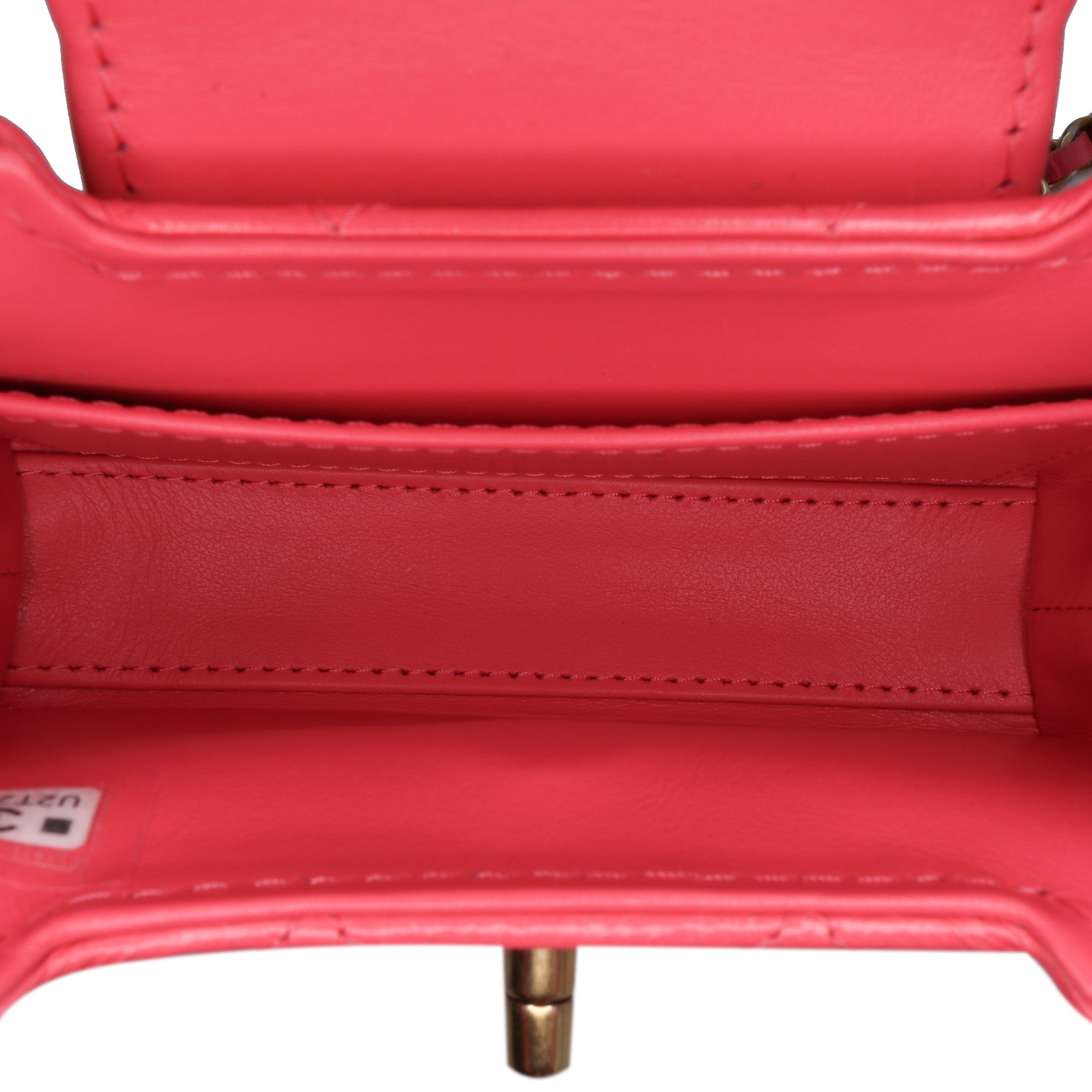 Mini Nano Aged Calfskin Kelly Shopper Bag