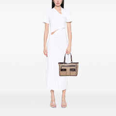 GG Canvas Abbey D Ring Pocket Tote