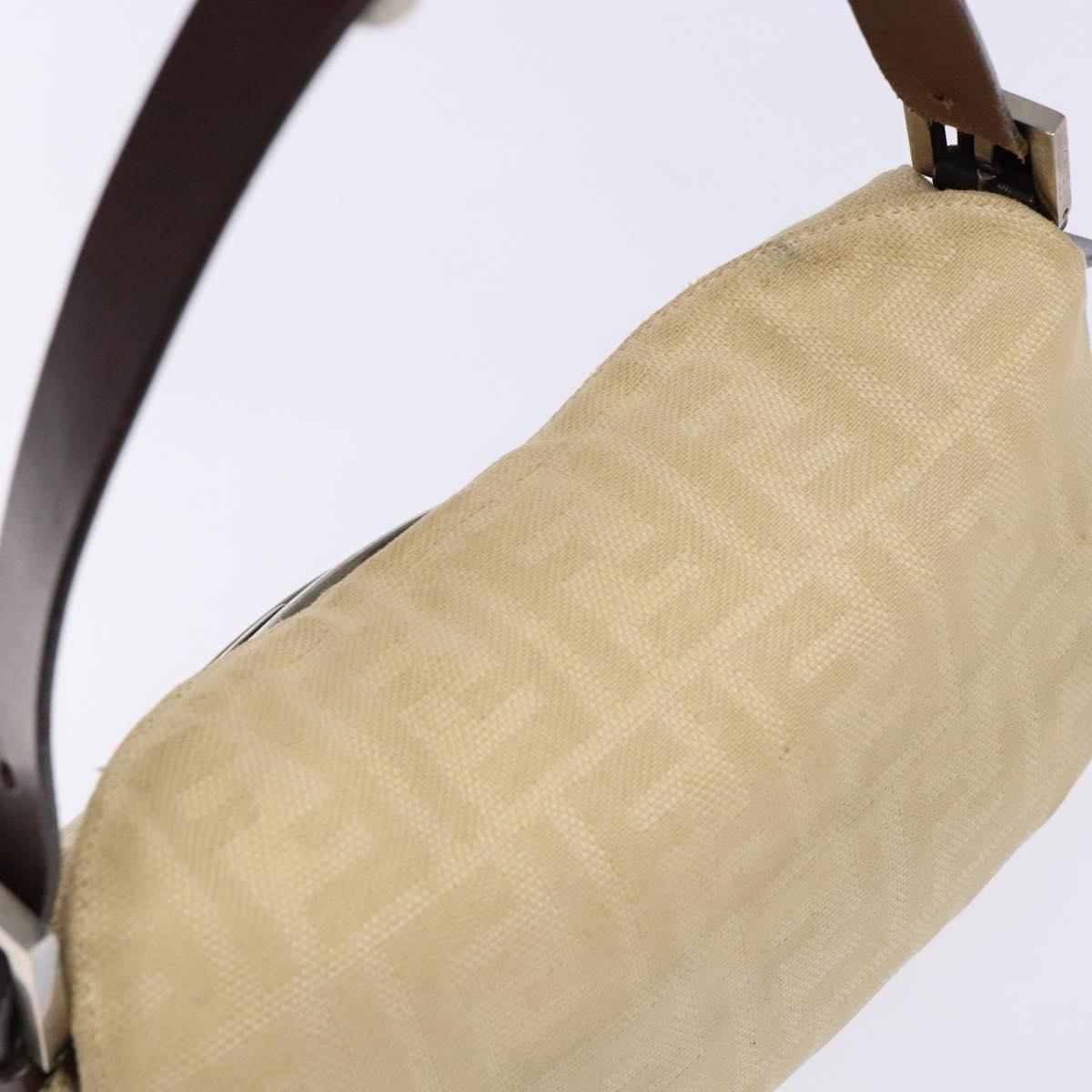 Fendi Mamma Baguette Shoulder Bag Canvas