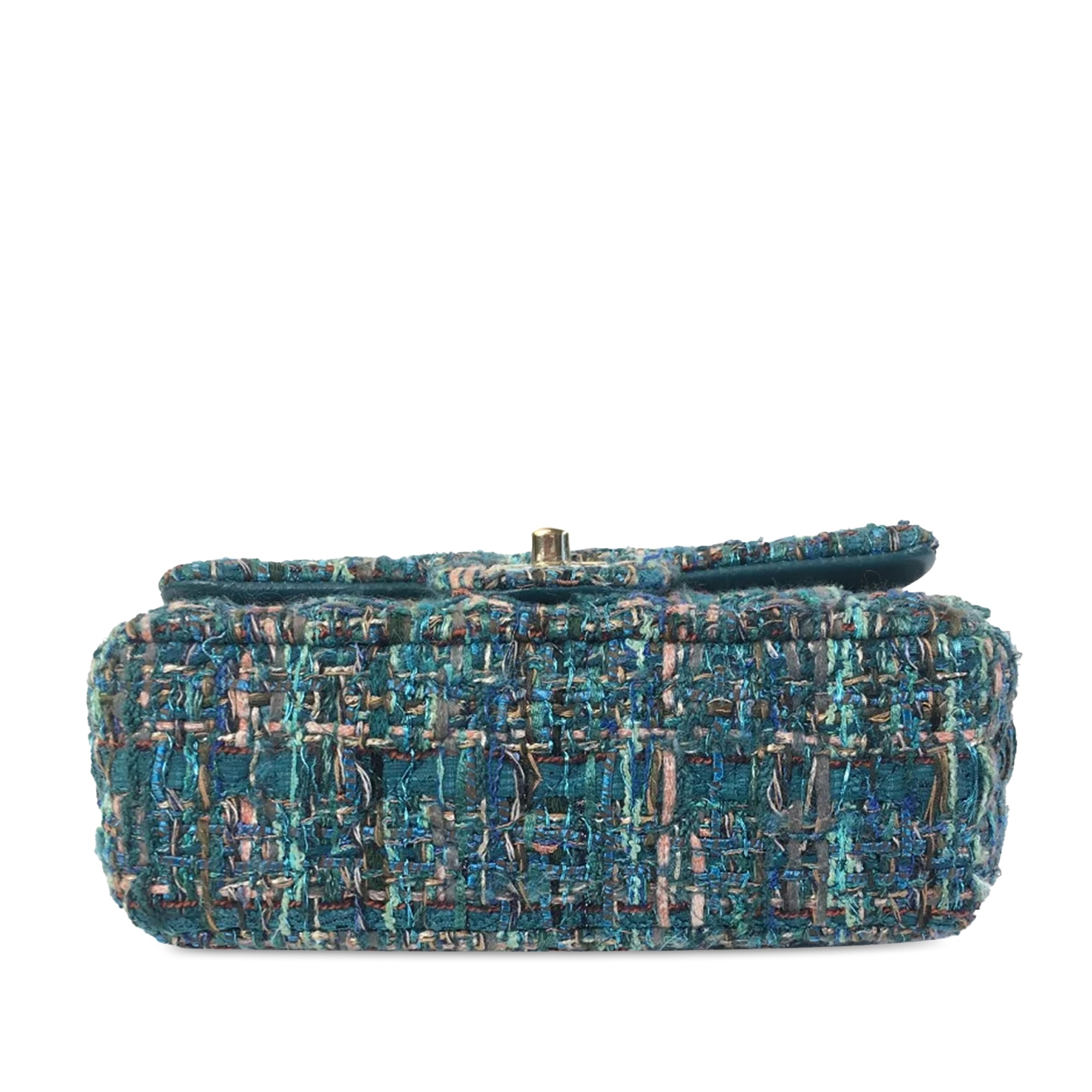 Mini Classic Rectangular Tweed Flap Bag_3