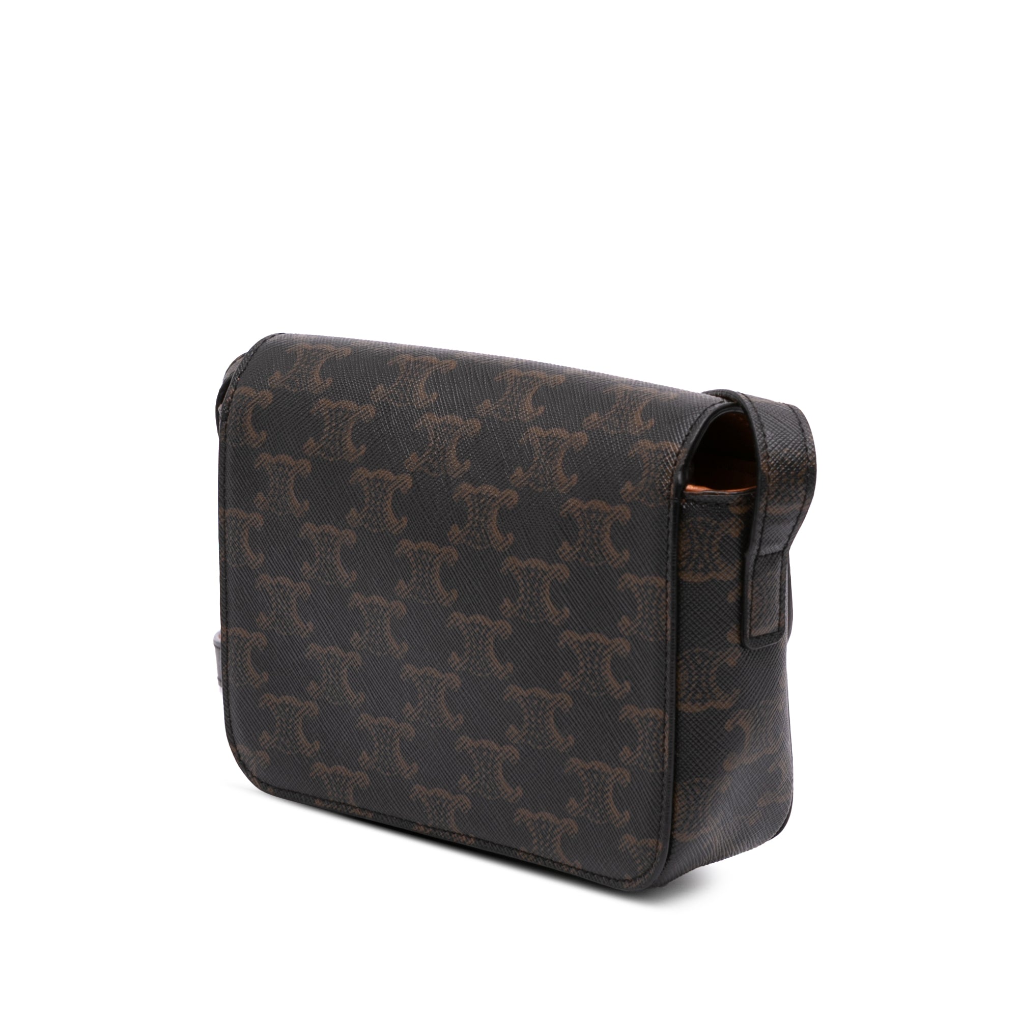 Teen Triomphe Coated Canvas Triomphe Crossbody