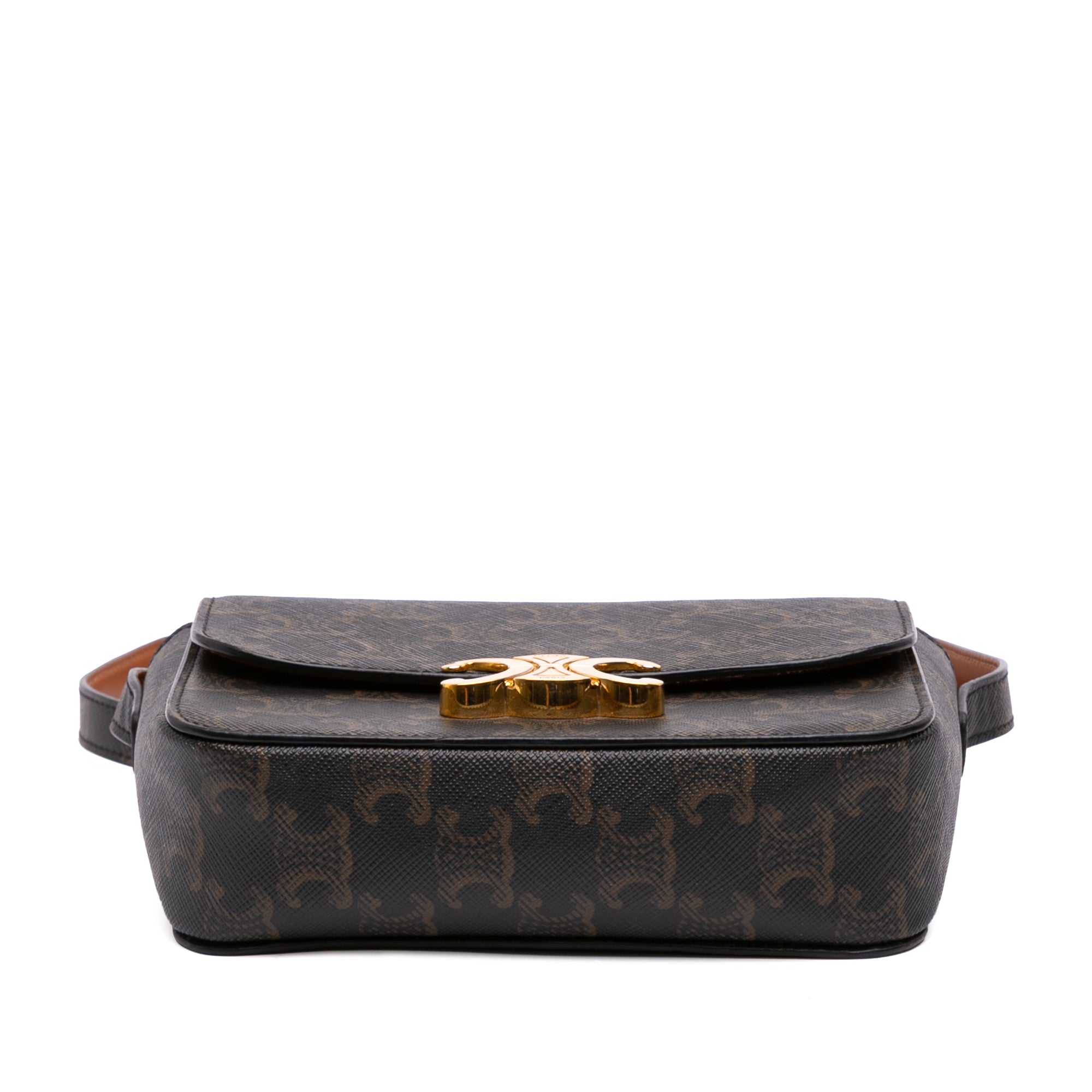 Teen Triomphe Coated Canvas Triomphe Crossbody