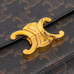 Teen Triomphe Coated Canvas Triomphe Crossbody