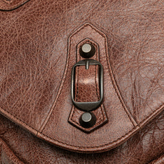 Lambskin Motocross Classic Folk Messenger Bag