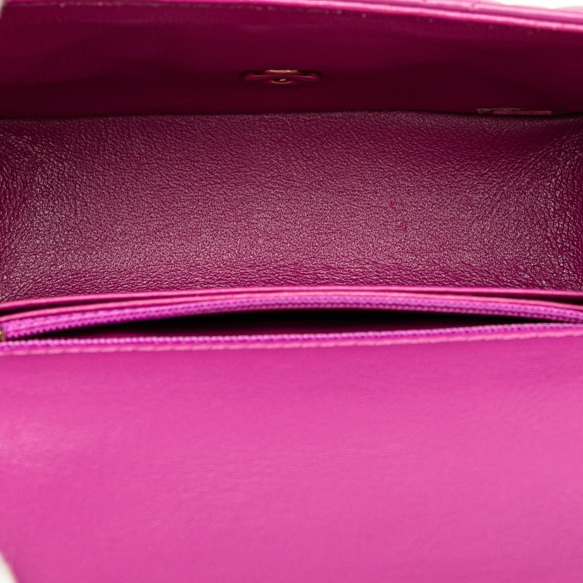 Mini Square Classic Lambskin Single Flap