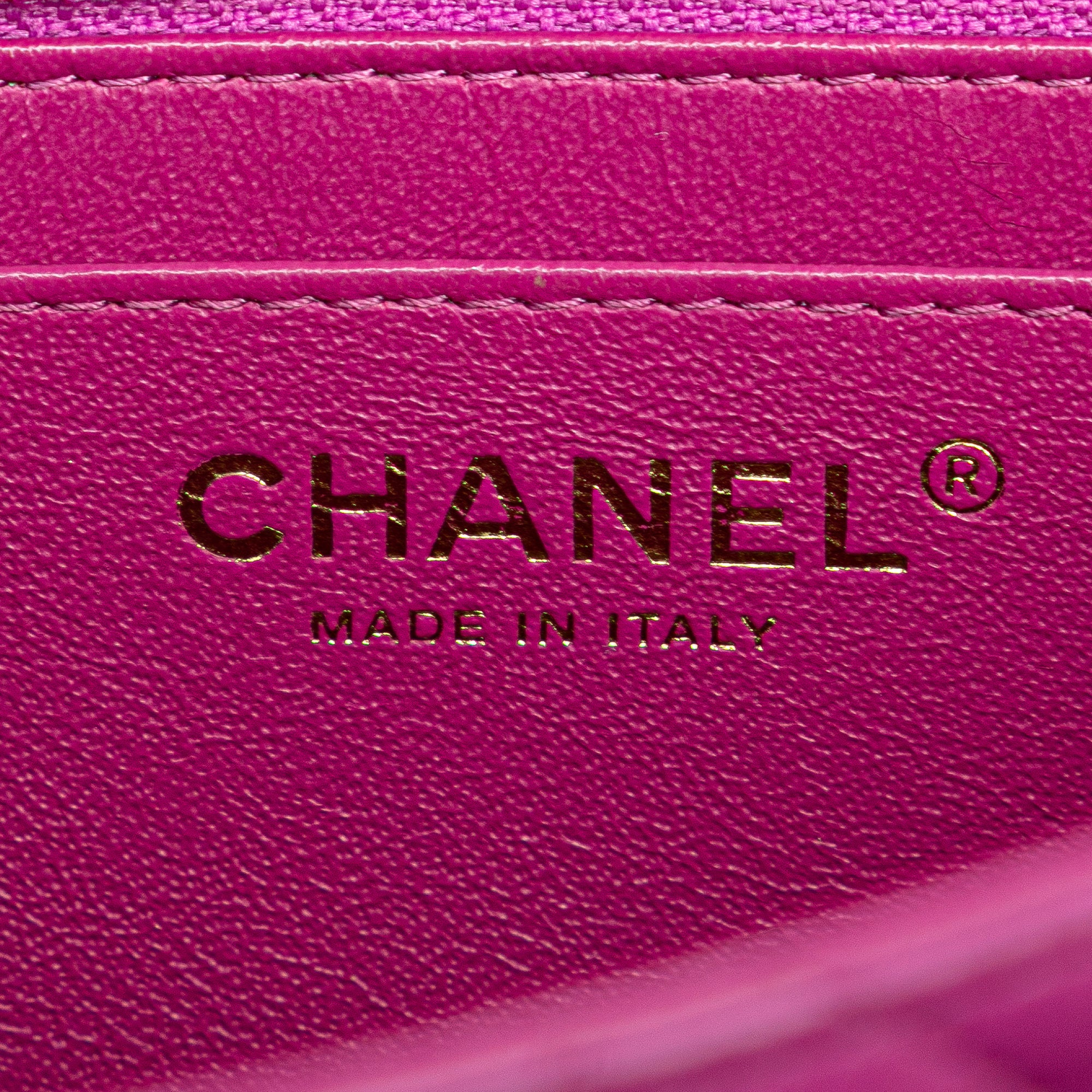 Mini Square Classic Lambskin Single Flap