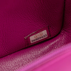 Mini Square Classic Lambskin Single Flap