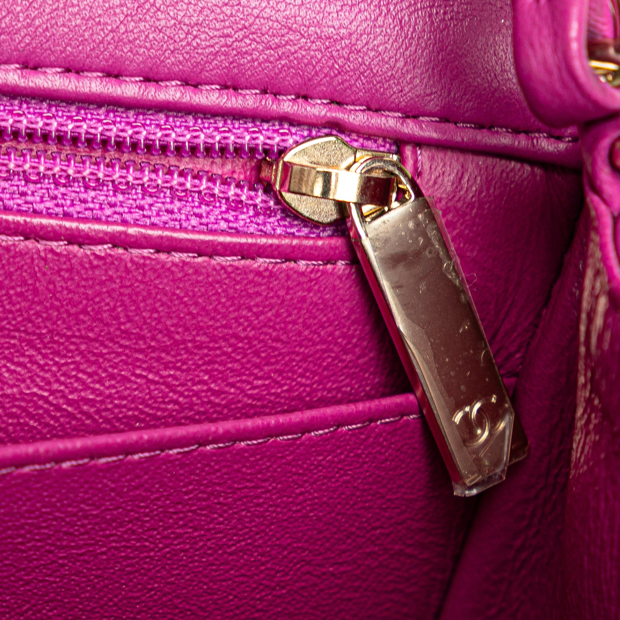 Mini Square Classic Lambskin Single Flap