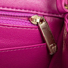 Mini Square Classic Lambskin Single Flap