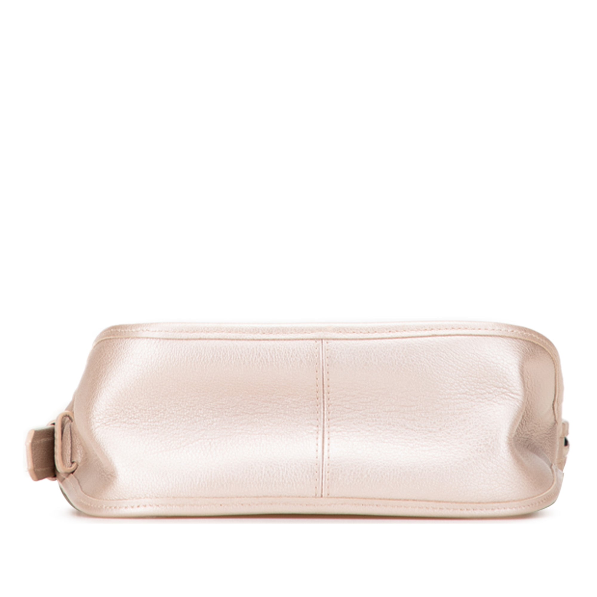 Metallic Calfskin Quilted Jungle Stroll Hobo