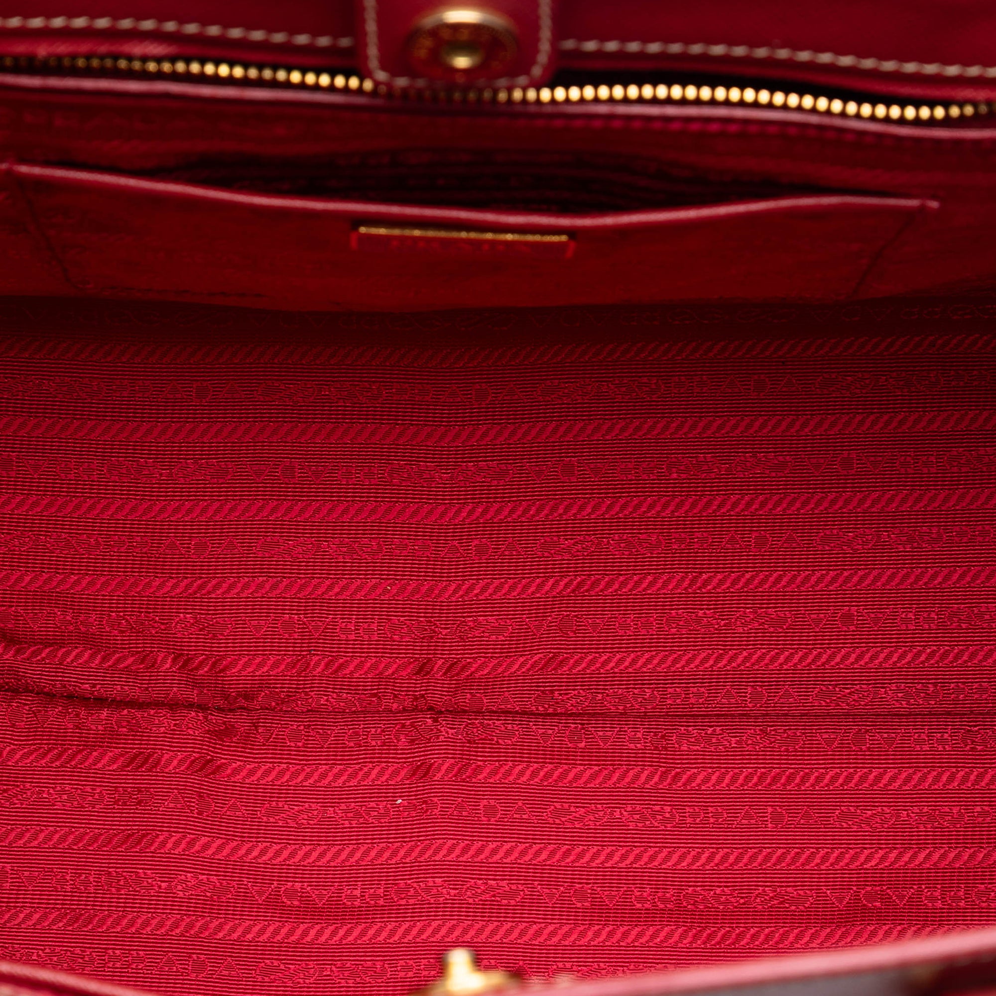 Bicolor Saffiano Lux Satchel