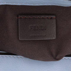 Mini Zucca Embossed Leather Baguette Satchel