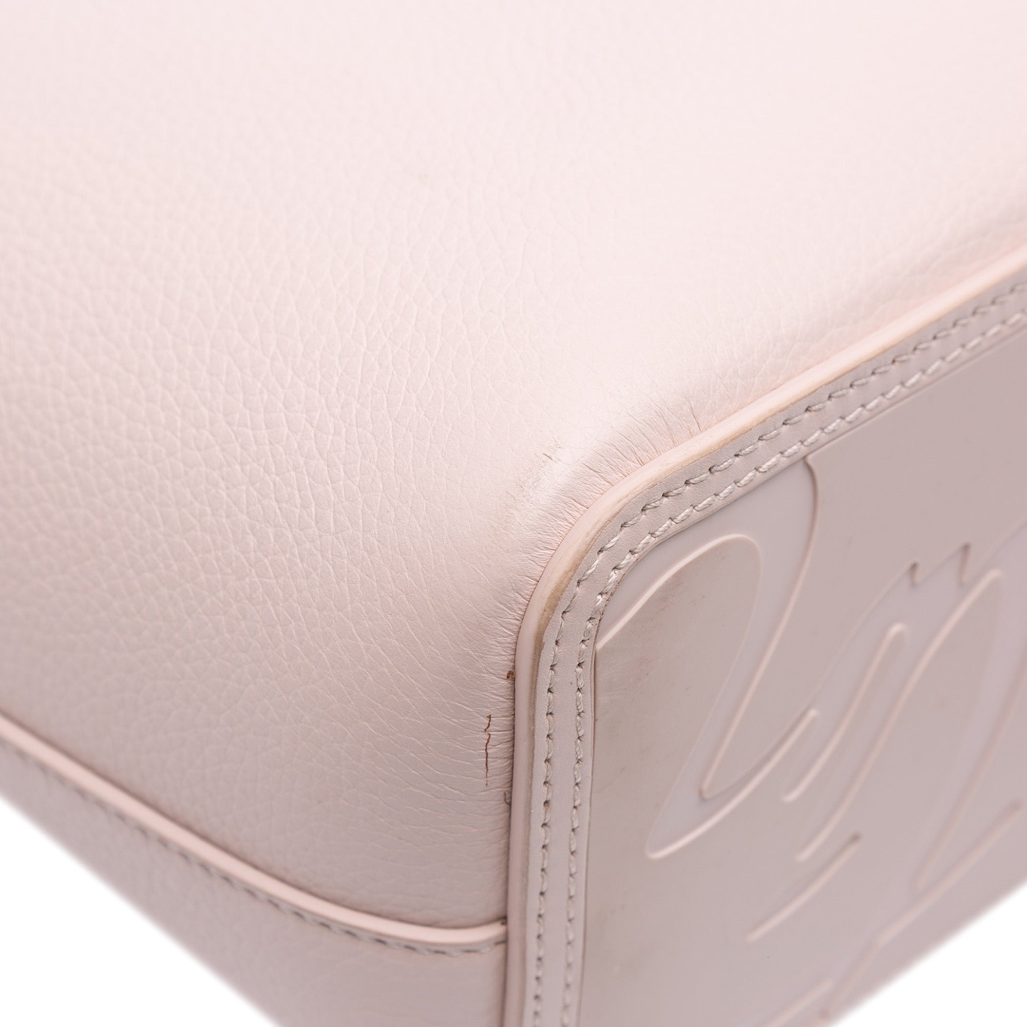 Small Grained Calfskin Studded Cabata Tote