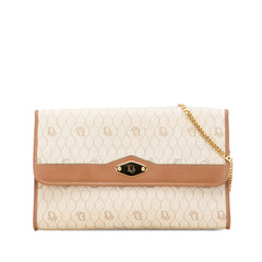 Honeycomb Canvas Chain Shoulder Bag