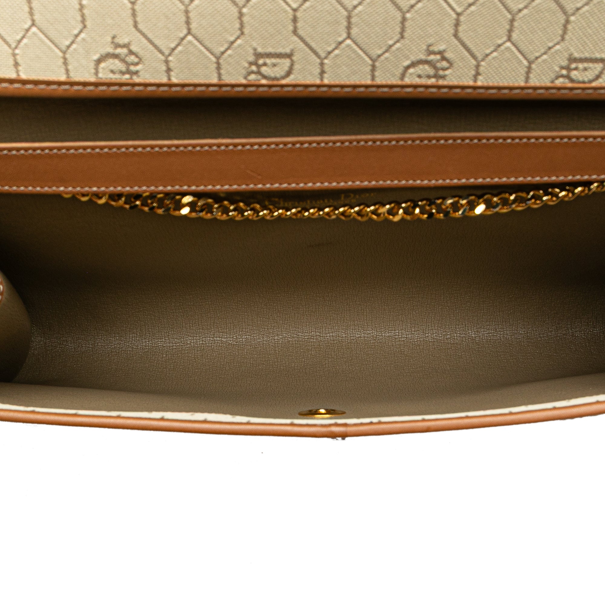 Honeycomb Canvas Chain Shoulder Bag
