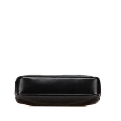 CC Quilted Lambskin Kiss Lock Frame Top Handle Bag