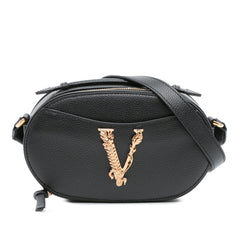 Grainy Calfskin Virtus V Camera Bag