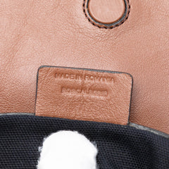 Small House Check Canvas and Leather Horseshoe Milton Crossbody