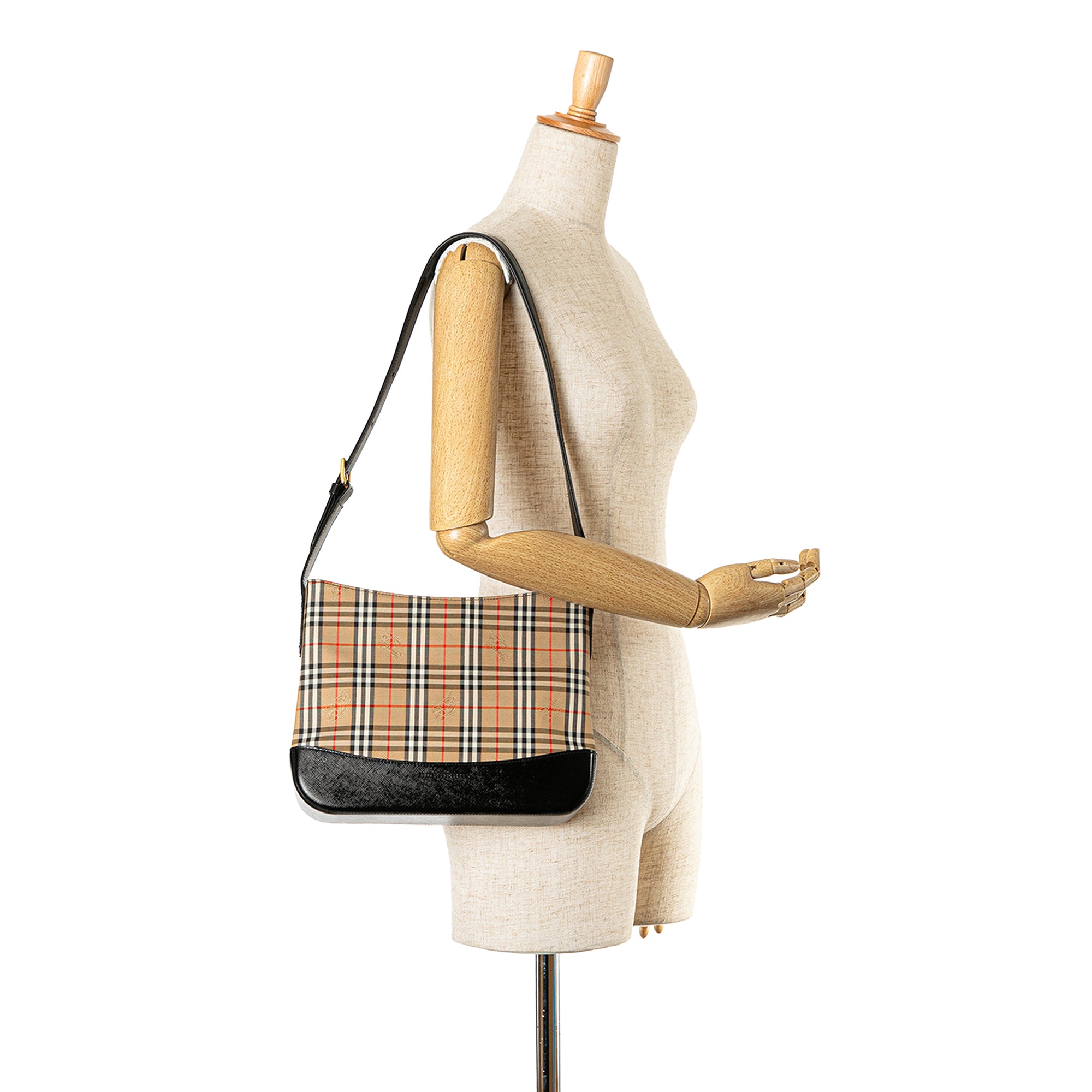 Haymarket Check Canvas Shoulder Bag_8