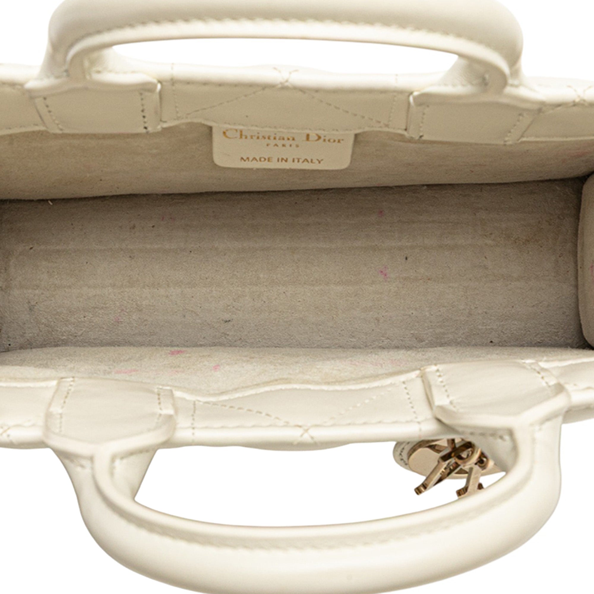 Mini Calfskin Macrocannage Book Tote