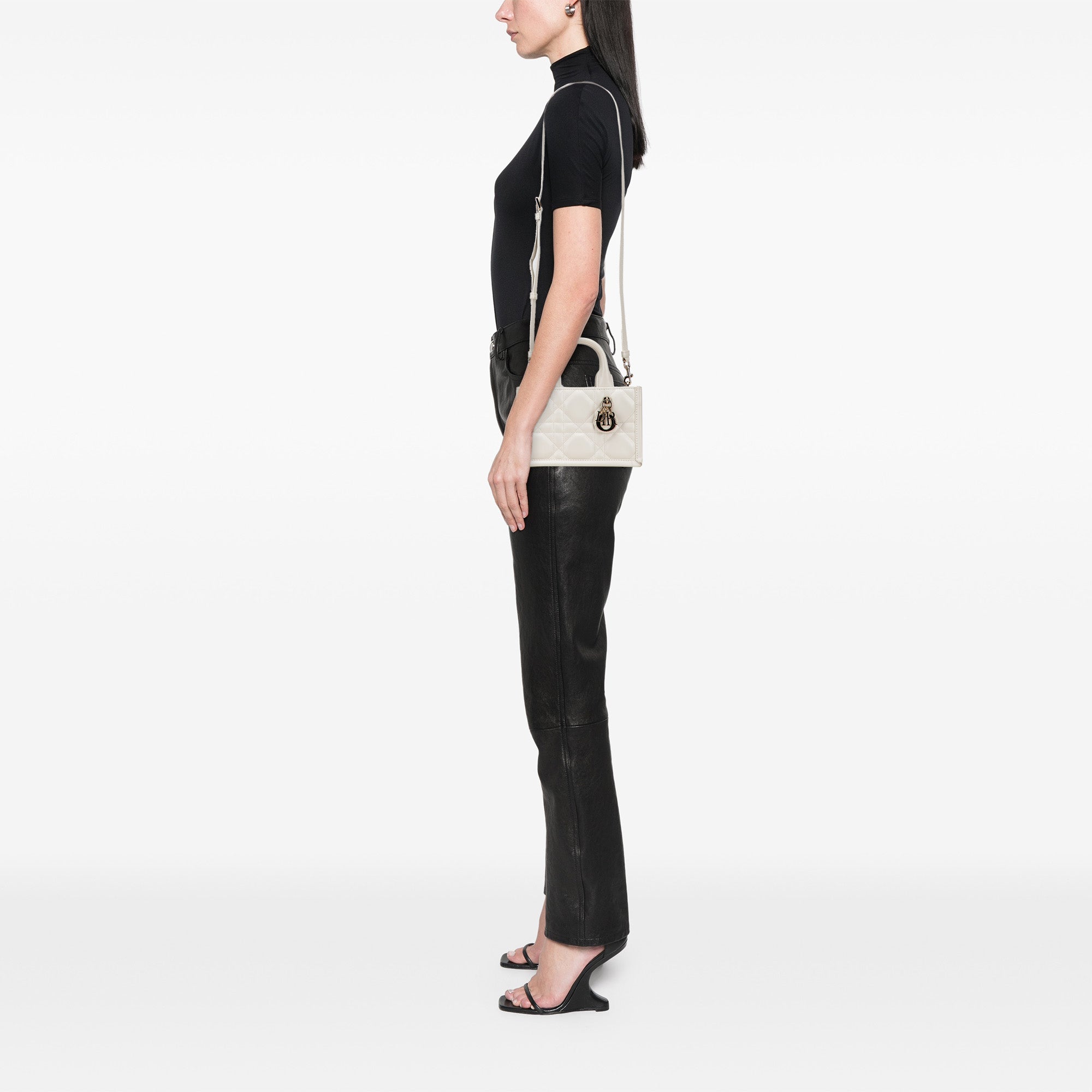 Mini Calfskin Macrocannage Book Tote