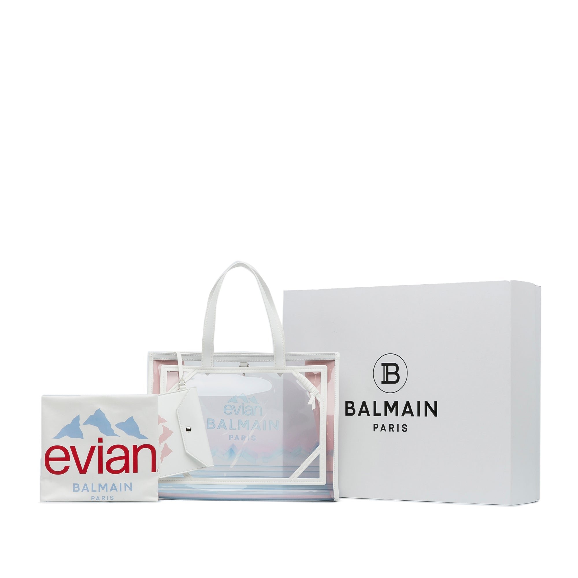 x Evian PVC B-Army Tote