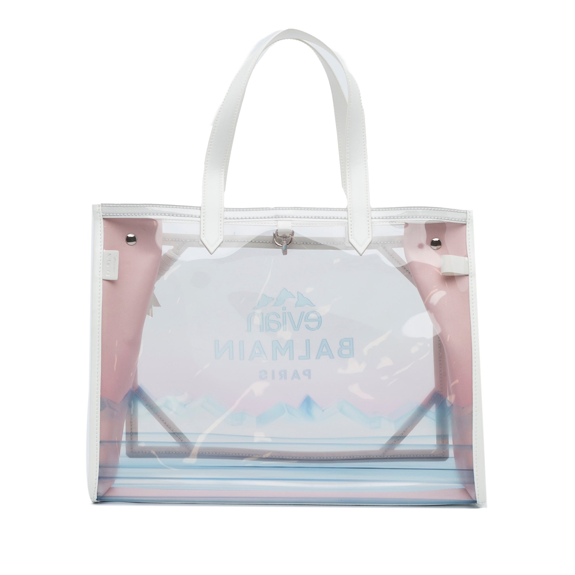 x Evian PVC B-Army Tote