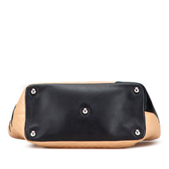 Large Quilted Lambskin Cambon Ligne Tote