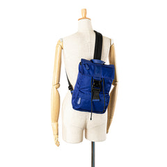 Medium Econyl Santander Cuoio Roma Fendiness Backpack