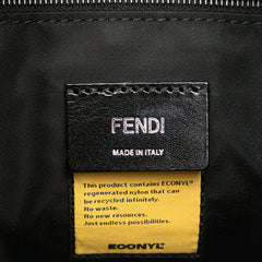 Medium Econyl Santander Cuoio Roma Fendiness Backpack