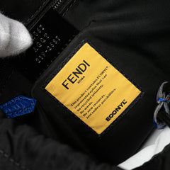 Medium Econyl Santander Cuoio Roma Fendiness Backpack