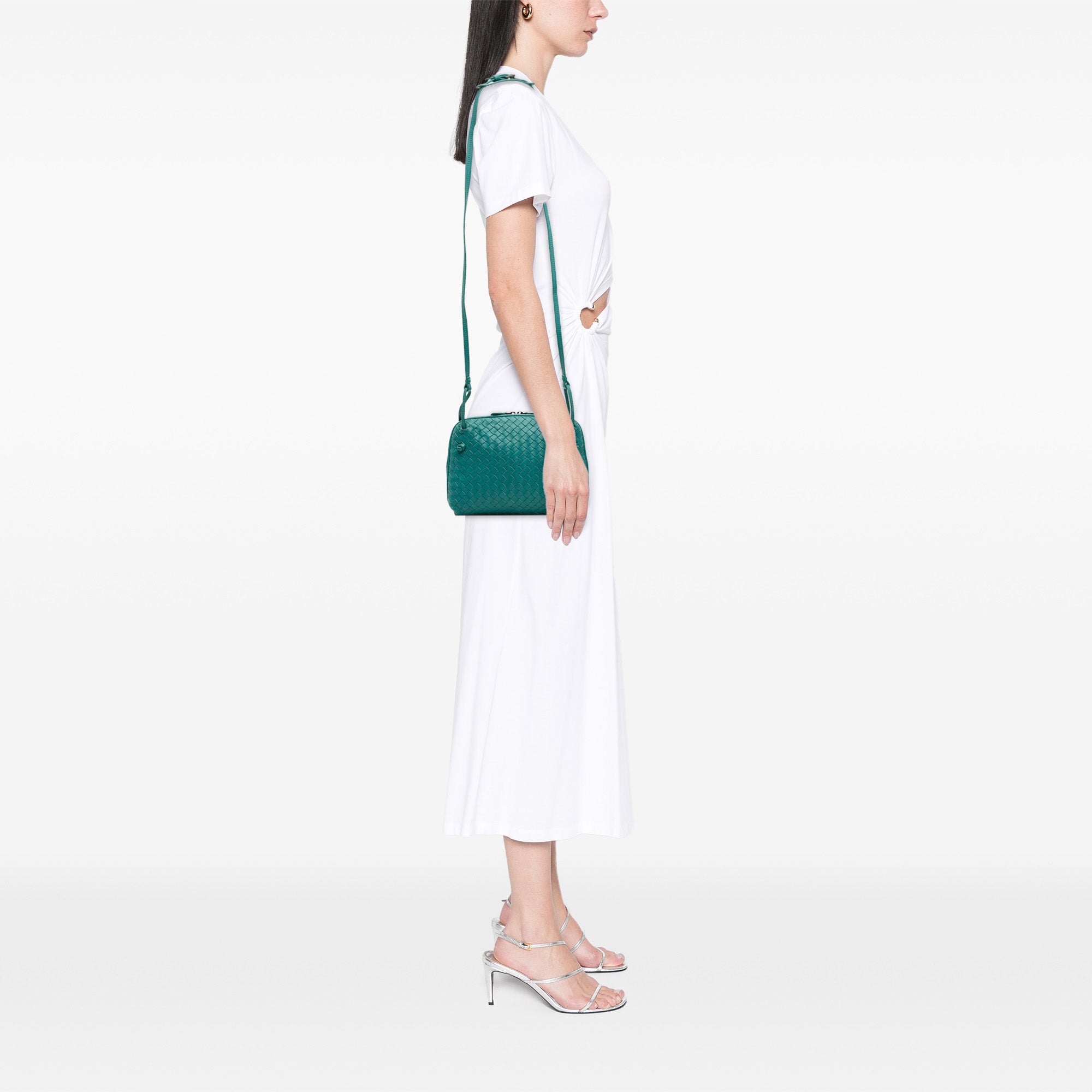 Nappa Intrecciato Nodini Crossbody
