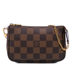 Damier Ebene Mini Pochette Accessoires