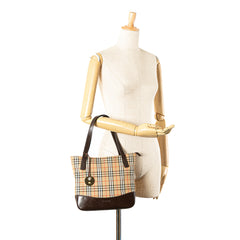 Haymarket Check Canvas Tote