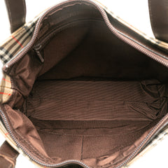 Haymarket Check Canvas Tote