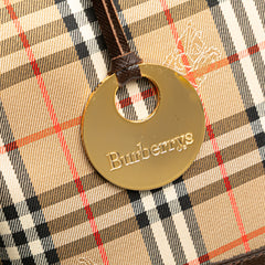 Haymarket Check Canvas Tote
