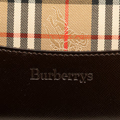 Haymarket Check Canvas Tote