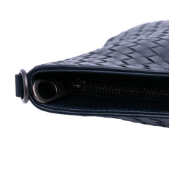 Leather Intrecciato Crossbody
