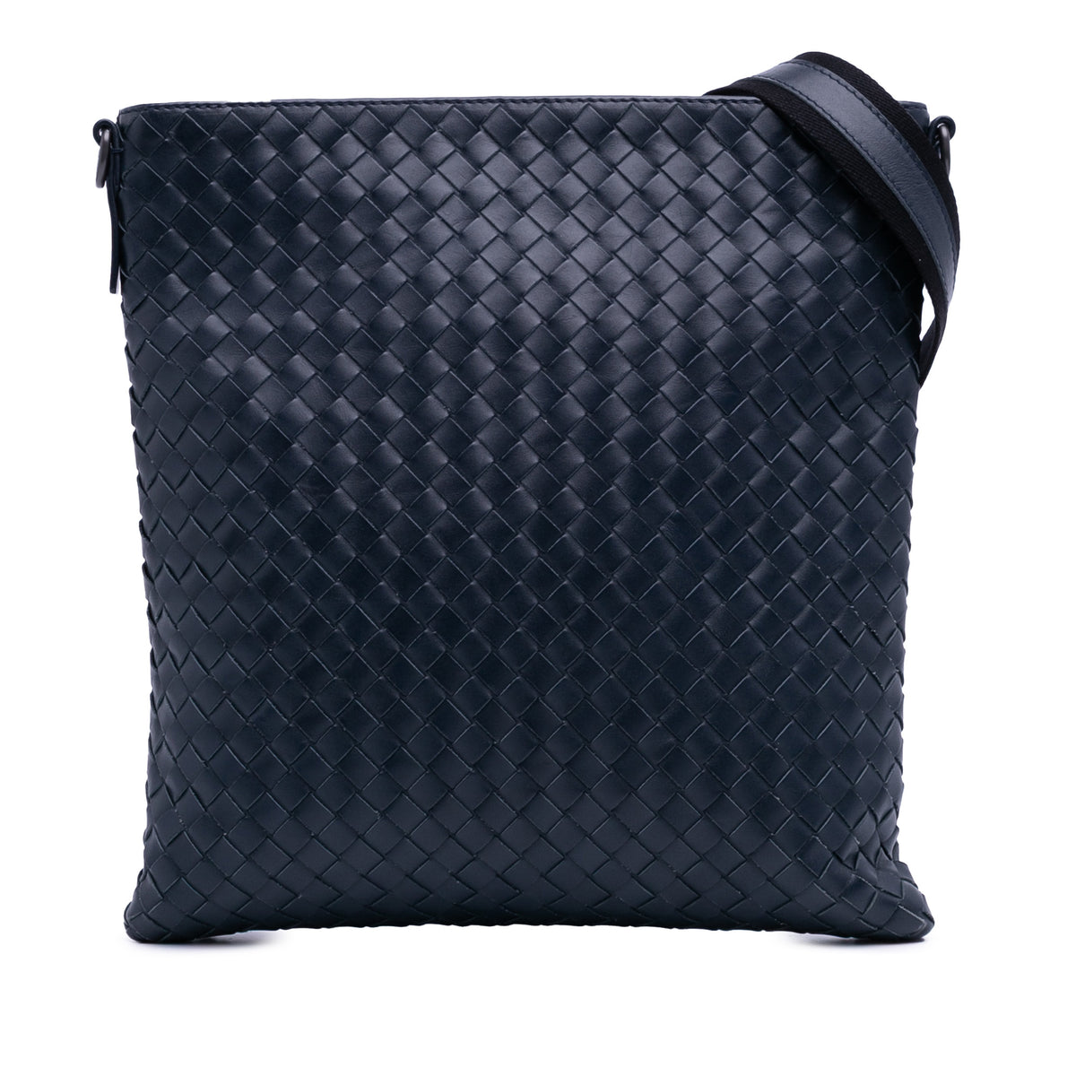 Leather Intrecciato Crossbody