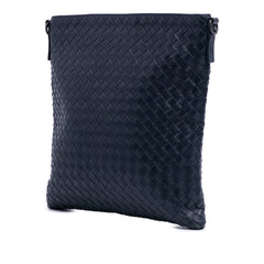 Leather Intrecciato Crossbody