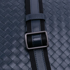 Leather Intrecciato Crossbody