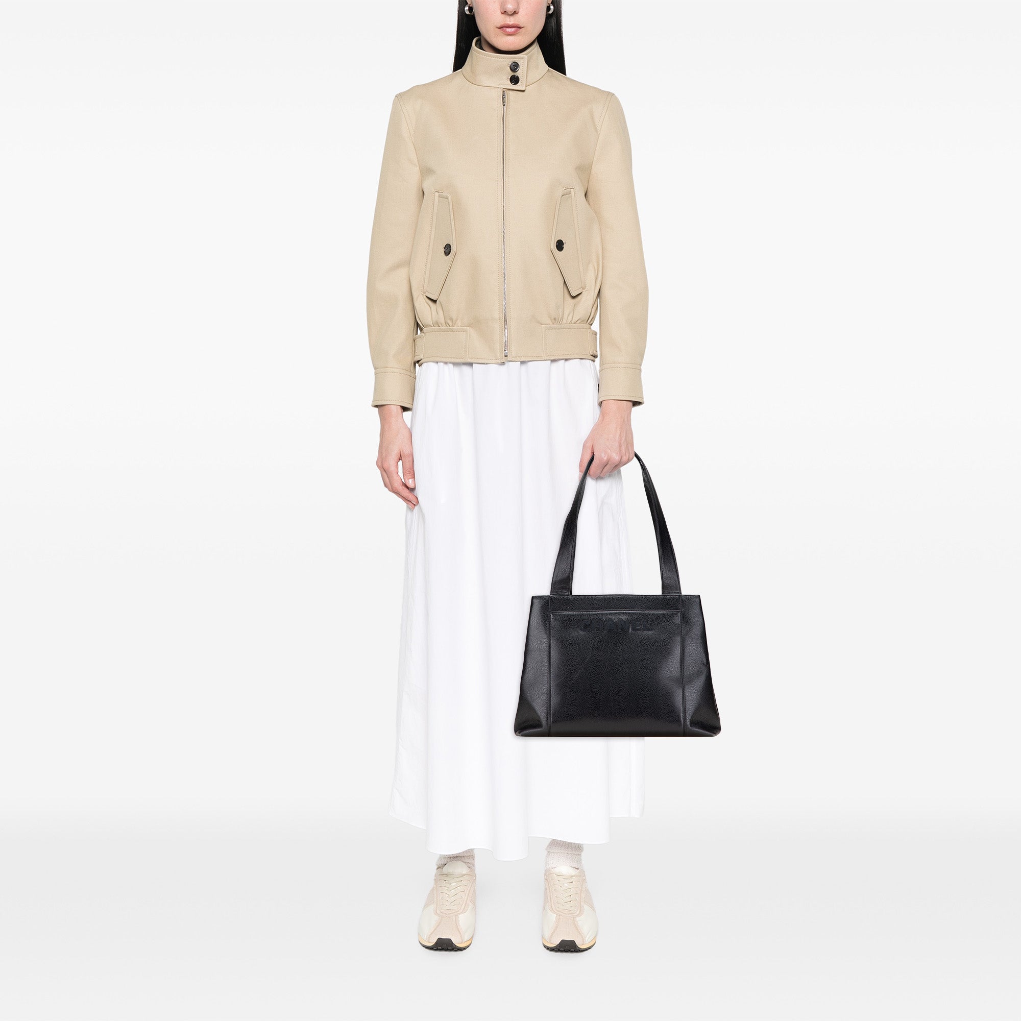 Caviar LAX Embroidered Logo Tote