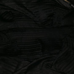 Tessuto Canapa Logo Satchel