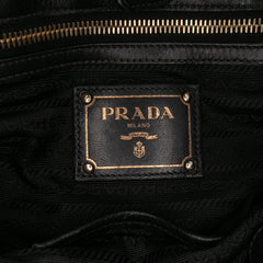 Tessuto Canapa Logo Satchel