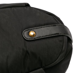 Tessuto Canapa Logo Satchel