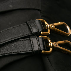Tessuto Canapa Logo Satchel