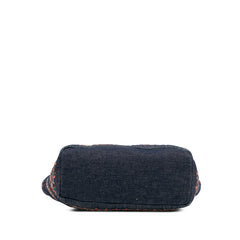 Embroidered Denim Tote