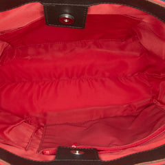 Embroidered Denim Tote