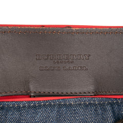 Embroidered Denim Tote