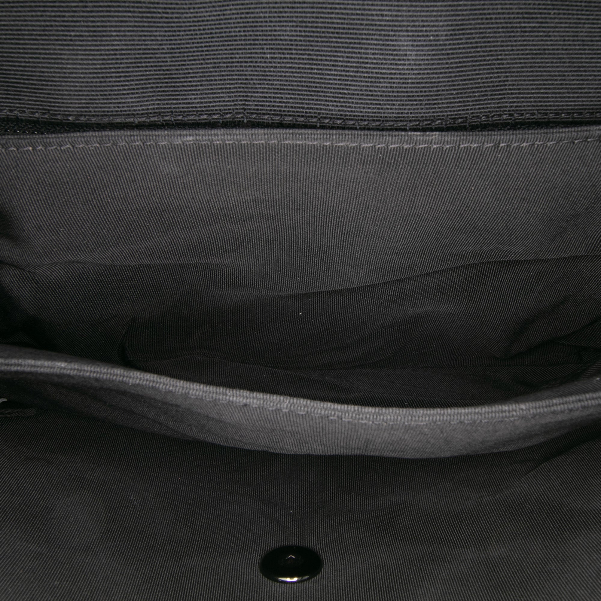 Medium Quilted Lambskin Grosgrain Two Tone Flap